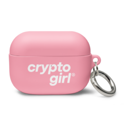 Crypto Girl AirPods Case