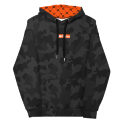 Bitcoin x Cryptology Black Camouflage Hoodie