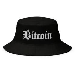 Bitcoin Old London Bucket Hat