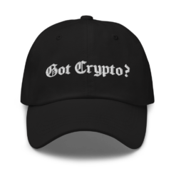 Got Crypto? Baseball Cap