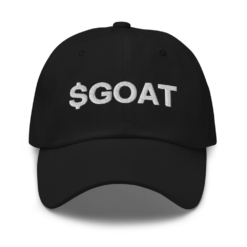 Goatseus Maximus ($GOAT) Baseball Cap