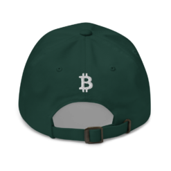 Bitcoin Paris Varsity Baseball Cap - Image 4