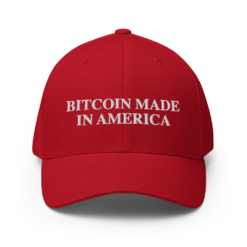 🇺🇸 Bitcoin Made in America Cap