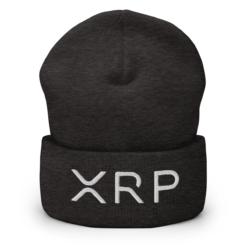 XRP Logo Cuffed Beanie