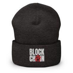 Blockchain Anarchy Cuffed Beanie - Image 2