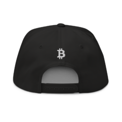 Bitcoin X Flat Bill Cap - Image 2