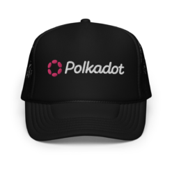 Polkadot Foam Trucker Hat