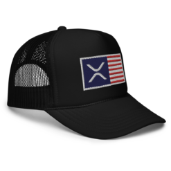 XRP: USA Flag Foam Trucker Hat - Image 3