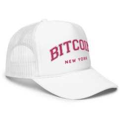 Bitcoin New York Foam Trucker Hat - Image 6