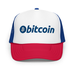 Bitcoin "Pepsi" Foam Trucker Hat