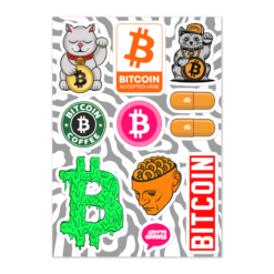 Bitcoin Sticker Sheet Vol.1