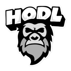 HODL Ape Army Sticker - Image 3