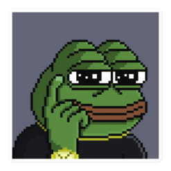 $PEPE Smart Meme Sticker - Image 3