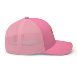 Bitcoin Pink Trucker Cap - Image 3