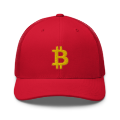 Bitcoin YLW Trucker Cap