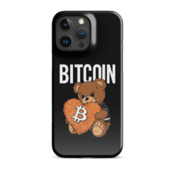 Bitcoin Teddy Bear Snap Case for iPhone®