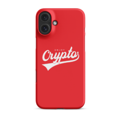 Enjoy Crypto Snap case for iPhone®