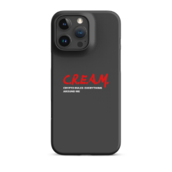 Crypto Rules Everything Around Me Snap case for iPhone®