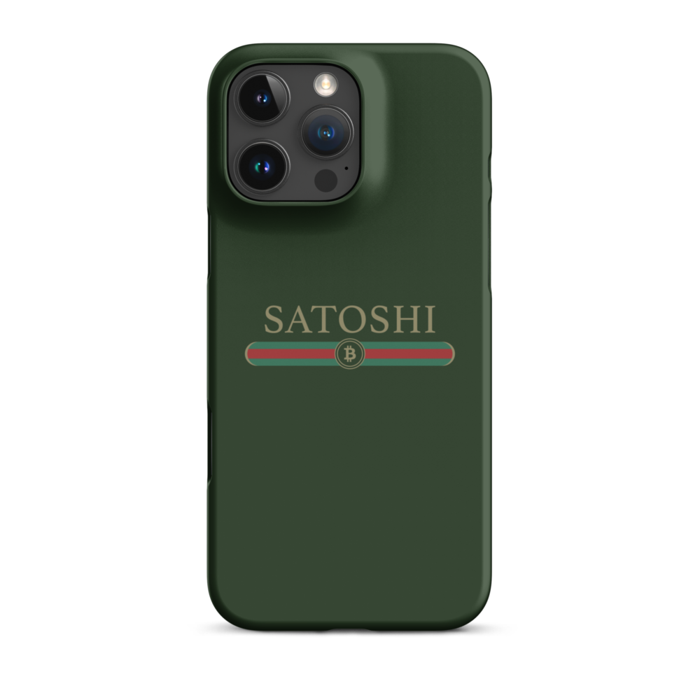 Satoshi Fashion Snap case for iPhone®