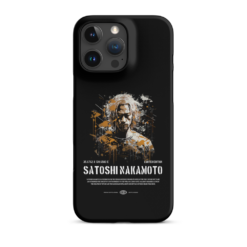 Satoshi Nakamoto Snap case for iPhone®