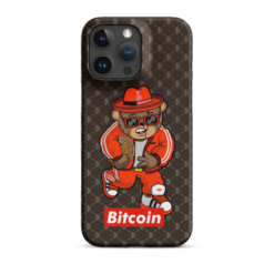 Bitcoin Bear Fashion Snap Case for iPhone®