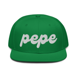 $PEPE Snapback Hat