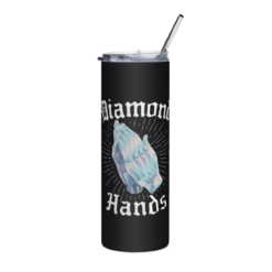 Diamond Hands Stainless Steel Tumbler