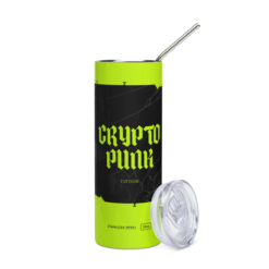 Crypto Punk Stainless Steel Tumbler