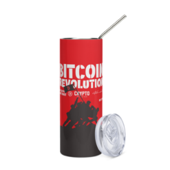 Bitcoin Revolution Stainless Steel Tumbler