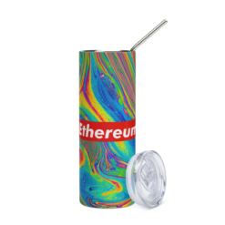 Ethereum Rainbow Stainless Steel Tumbler