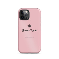 Queen of Crypto Tough iPhone Case