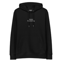 Money Laundering (Embroidery) Premium Hoodie