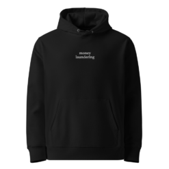 Money Laundering (Embroidery) Premium Hoodie - Image 3