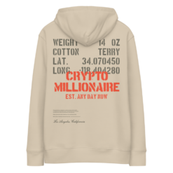 Crypto Millionaire: Est. Any Day Now Premium Hoodie - Image 2