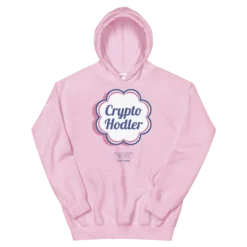 Crypto Hodler Pink Hoodie