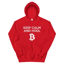 KEEP CALM & HODL BTC Hoodie