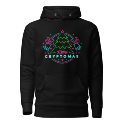 Merry Cryptomas Neon Hoodie