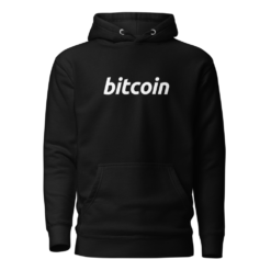 Bitcoin Black Premium Hoodie