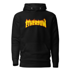 Ethereum: Flames Edition Hoodie - Image 2