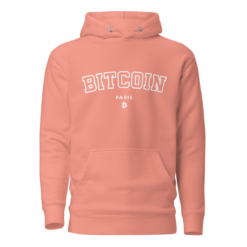 Bitcoin Paris Varsity Hoodie