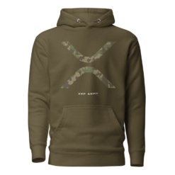 XRP Army Military Green Hoodie