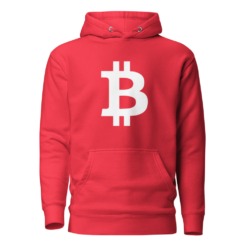 Large Bitcoin Logo Hoodie