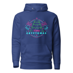 Merry Cryptomas Neon Hoodie - Image 2