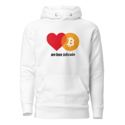 We Love Bitcoin Hoodie