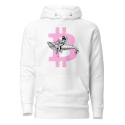 Bitcoin x Astronaut Flying Whale Hoodie