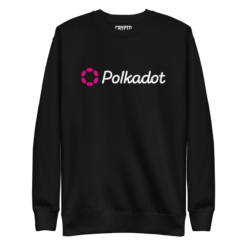 Polkadot Black Sweatshirt