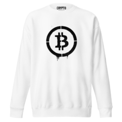 Bitcoin Stencil Sweatshirt