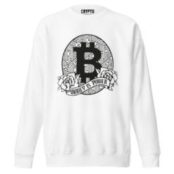 Bitcoin: Money is Power Sweatshirt