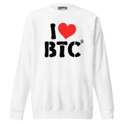 I Love BTC Sweatshirt