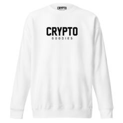 Crypto Goodies White Sweatshirt